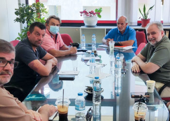 Με την ΕΝΩΣΗ αγροτών Ν. Ιωαννίνων συναντήθηκε ο Σπύρος Ριζόπουλος